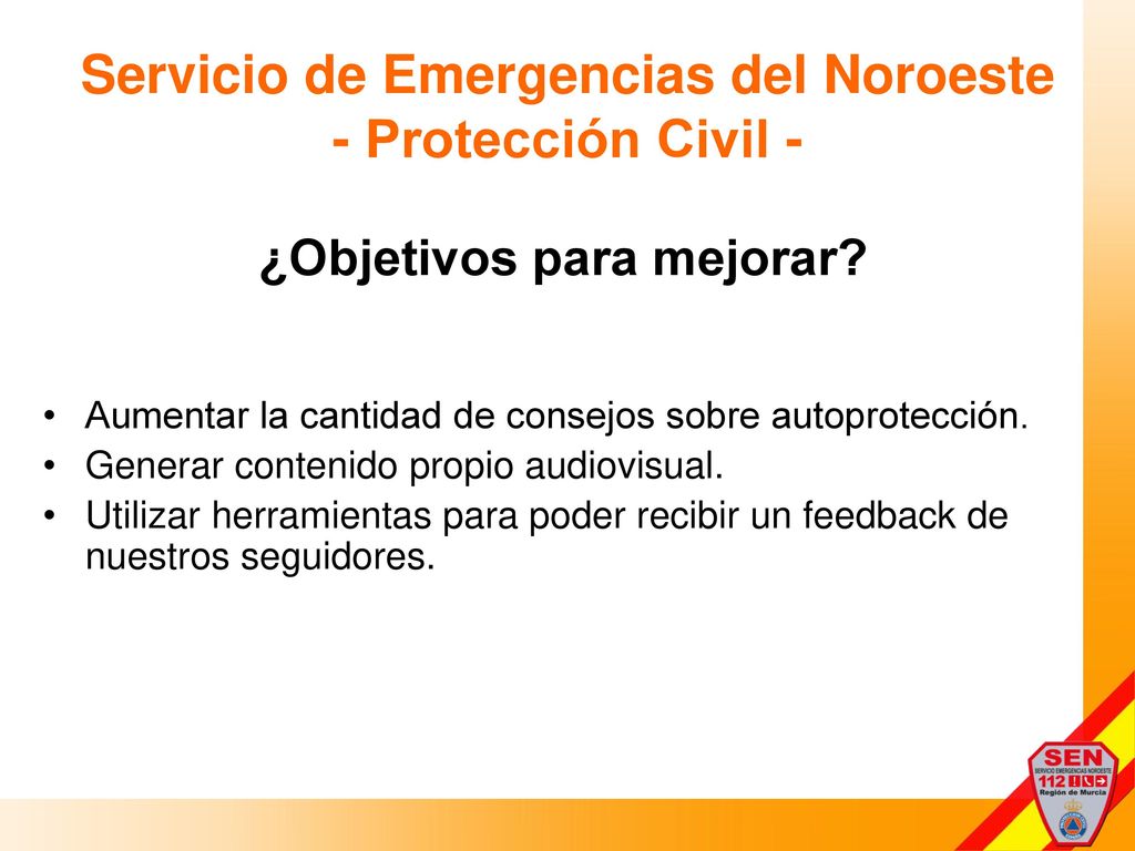 Servicio de Emergencias del Noroeste - Protección Civil -