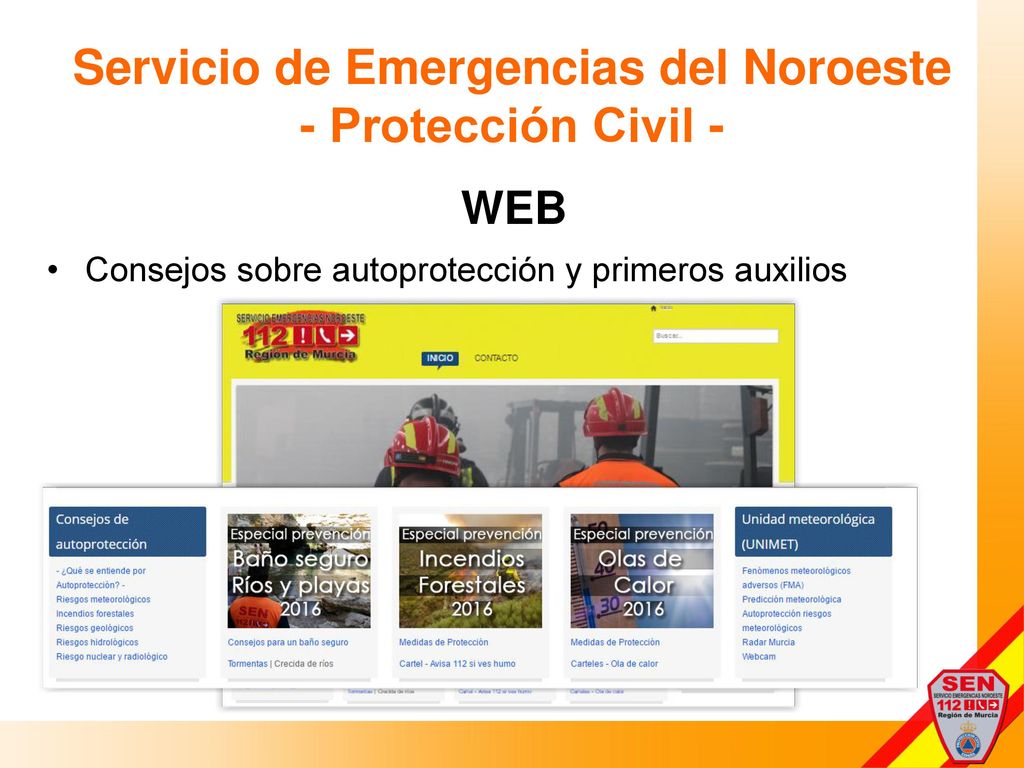Servicio de Emergencias del Noroeste - Protección Civil -