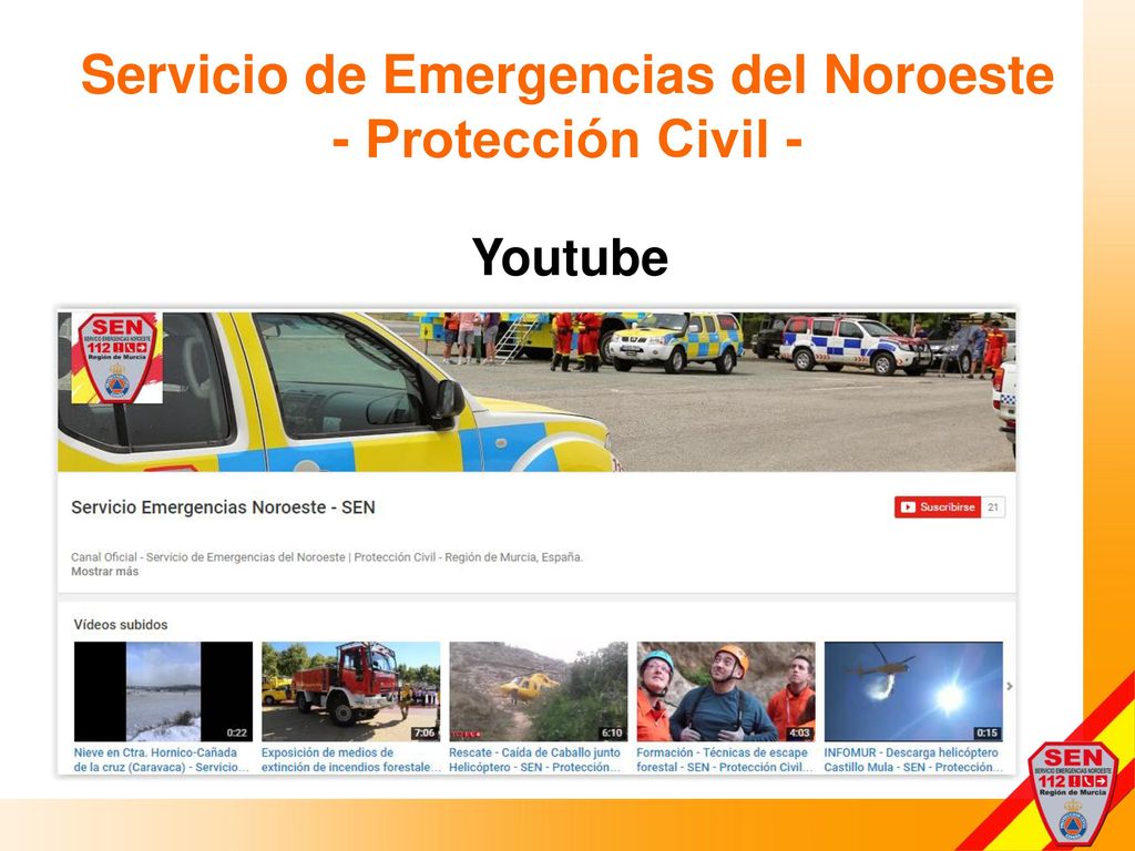 Servicio de Emergencias del Noroeste - Protección Civil -