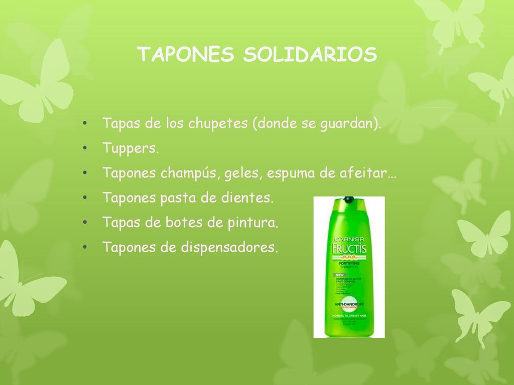 TAPONES SOLIDARIOS Tapas de los chupetes (donde se guardan). Tuppers.