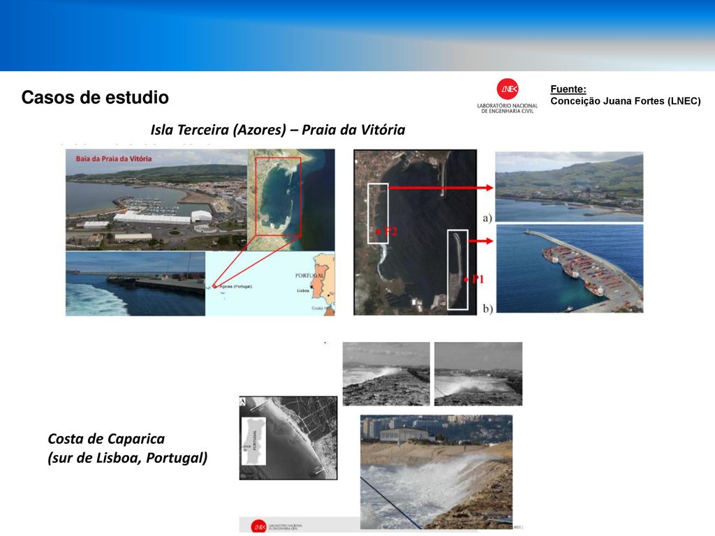 Casos de estudio Isla Terceira (Azores) – Praia da Vitória
