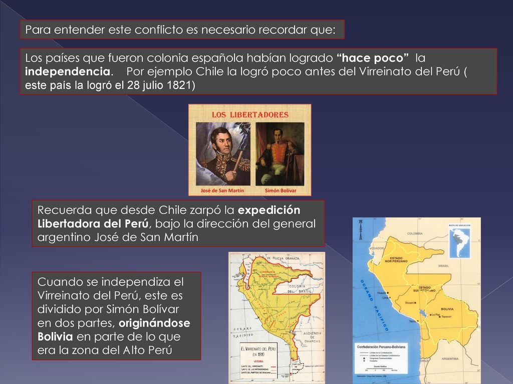 Para entender este conflicto es necesario recordar que: