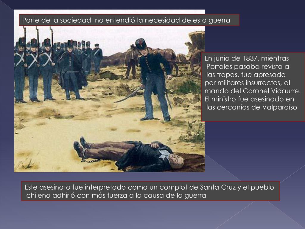 Parte de la sociedad no entendió la necesidad de esta guerra
