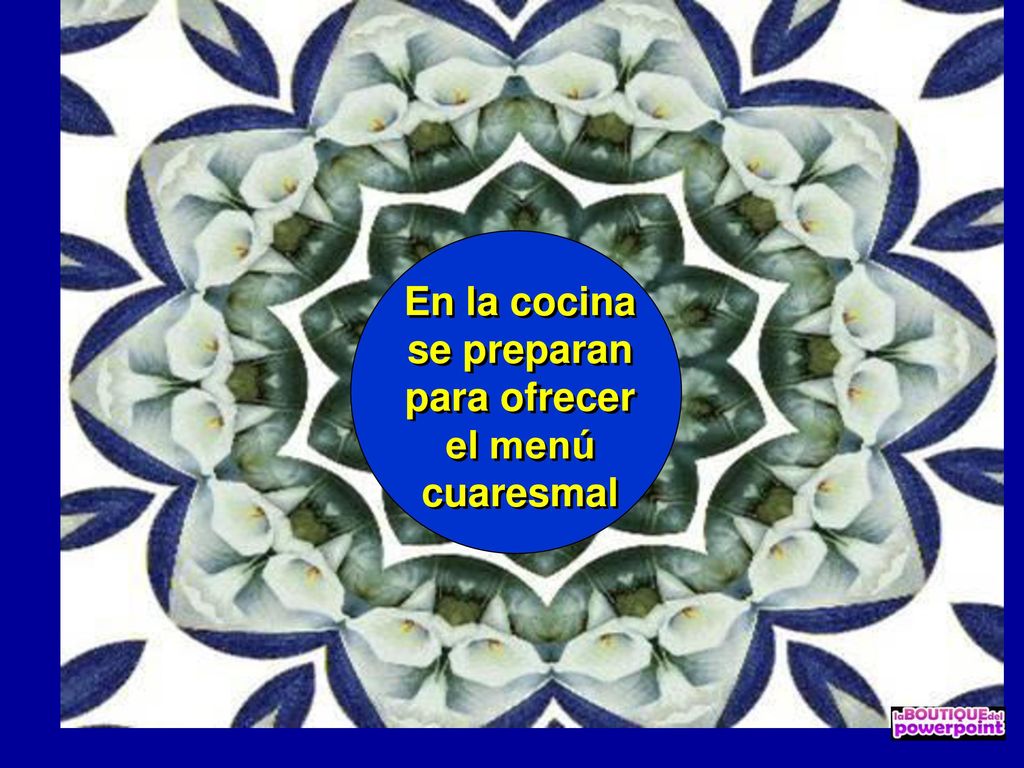 En la cocina se preparan para ofrecer el menú cuaresmal
