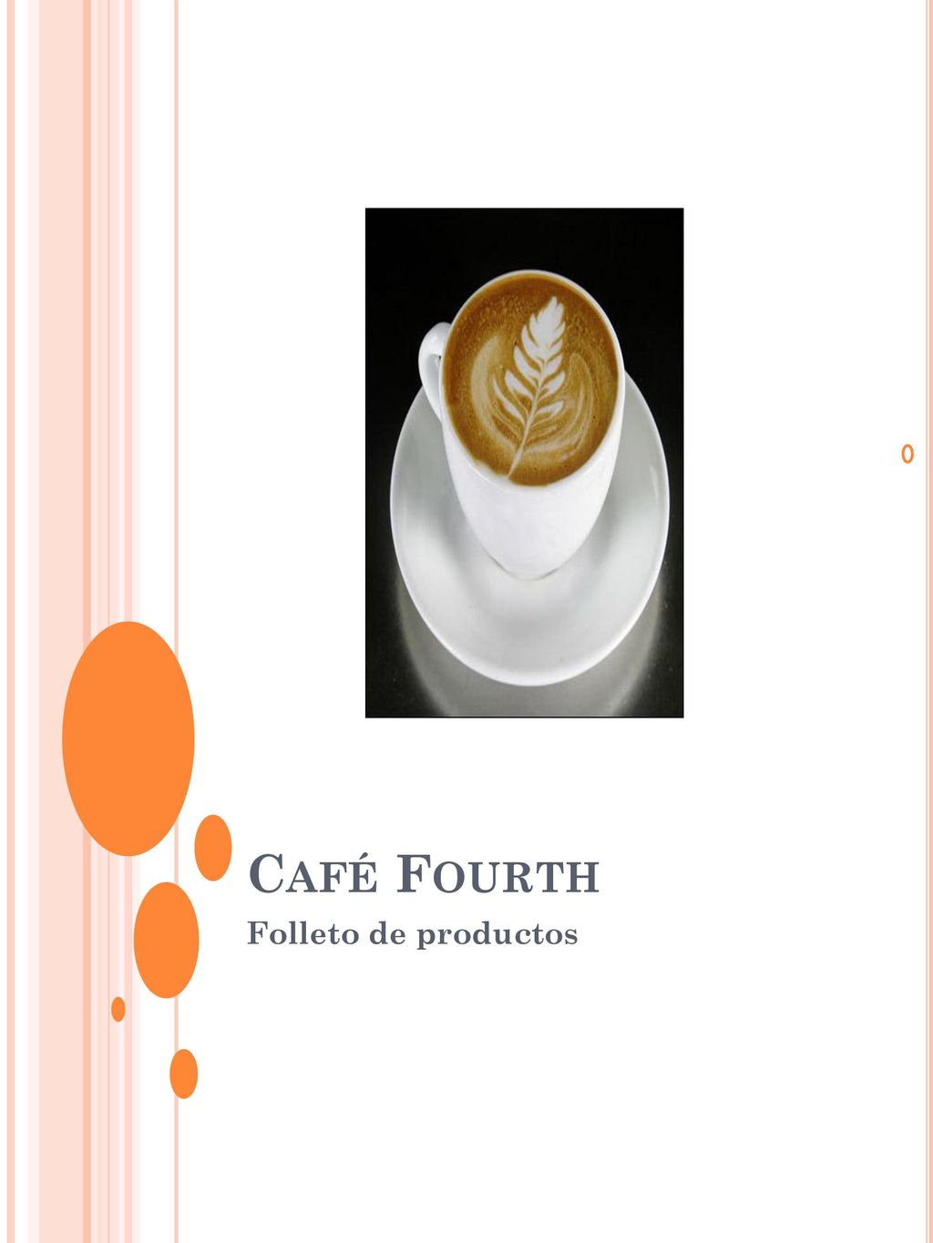 Café Fourth Folleto de productos
