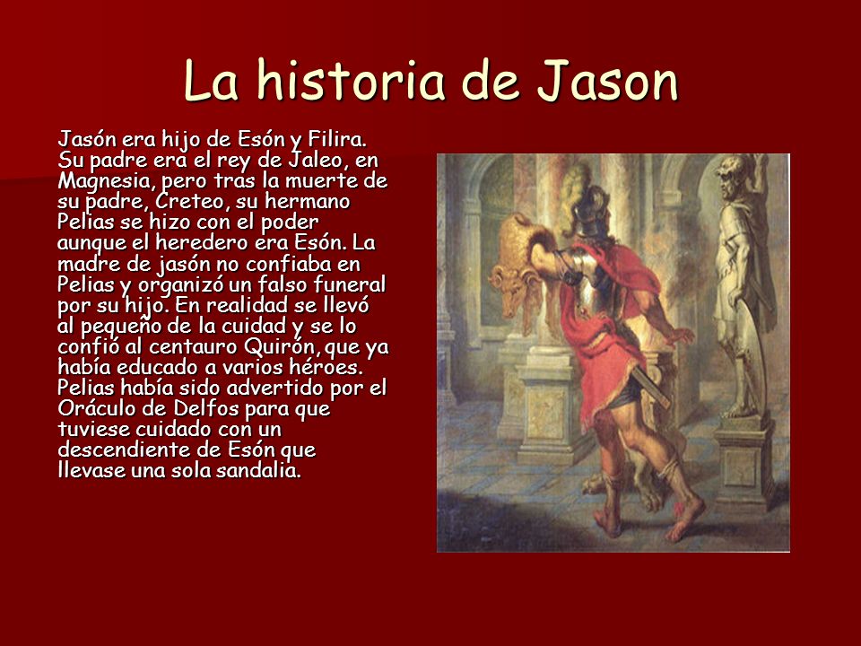 La historia de Jason y los Argonautas - ppt descargar