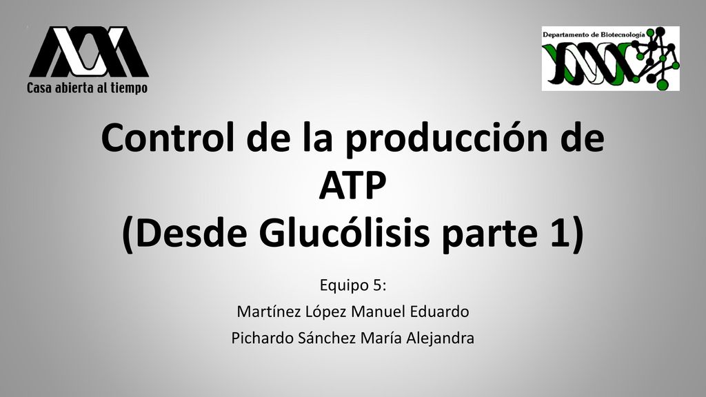 Control de la producción de ATP (Desde Glucólisis parte 1)