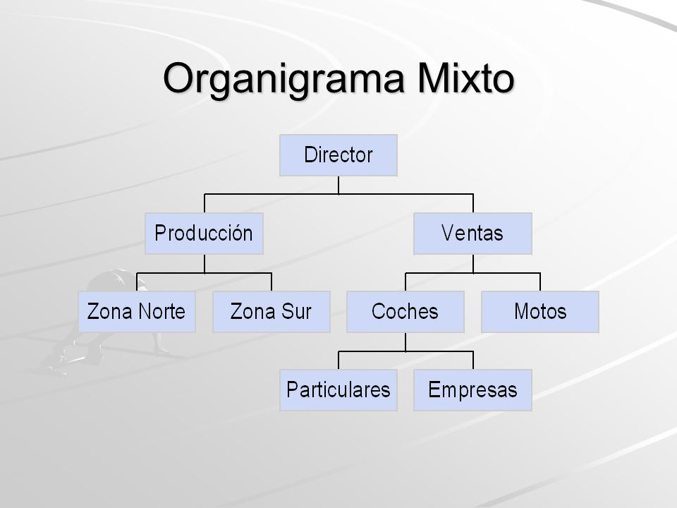 Organigrama Mixto