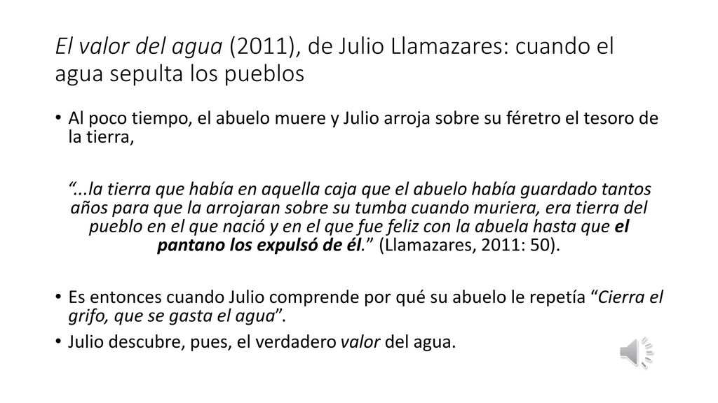 El valor del agua (2011), de Julio Llamazares: cuando el agua sepulta los pueblos