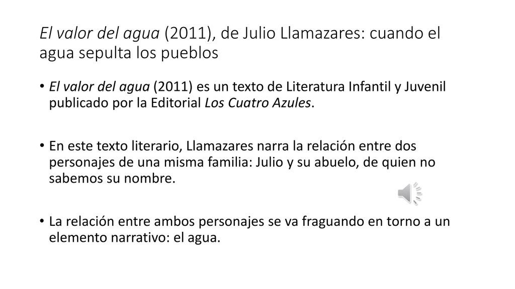 El valor del agua (2011), de Julio Llamazares: cuando el agua sepulta los pueblos