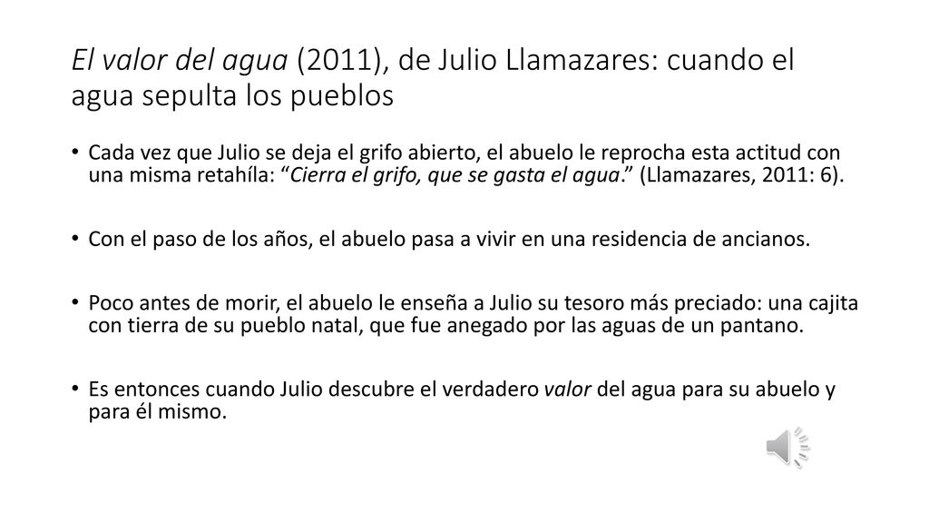 El valor del agua (2011), de Julio Llamazares: cuando el agua sepulta los pueblos