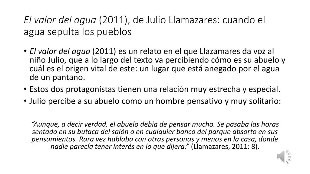 El valor del agua (2011), de Julio Llamazares: cuando el agua sepulta los pueblos