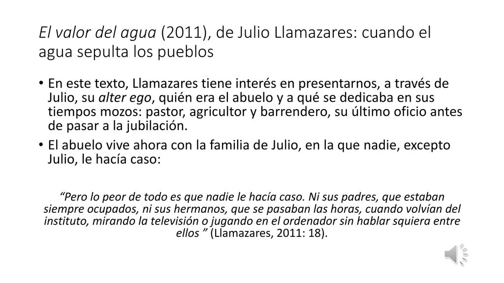 El valor del agua (2011), de Julio Llamazares: cuando el agua sepulta los pueblos