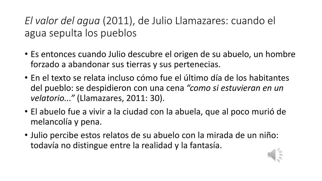 El valor del agua (2011), de Julio Llamazares: cuando el agua sepulta los pueblos