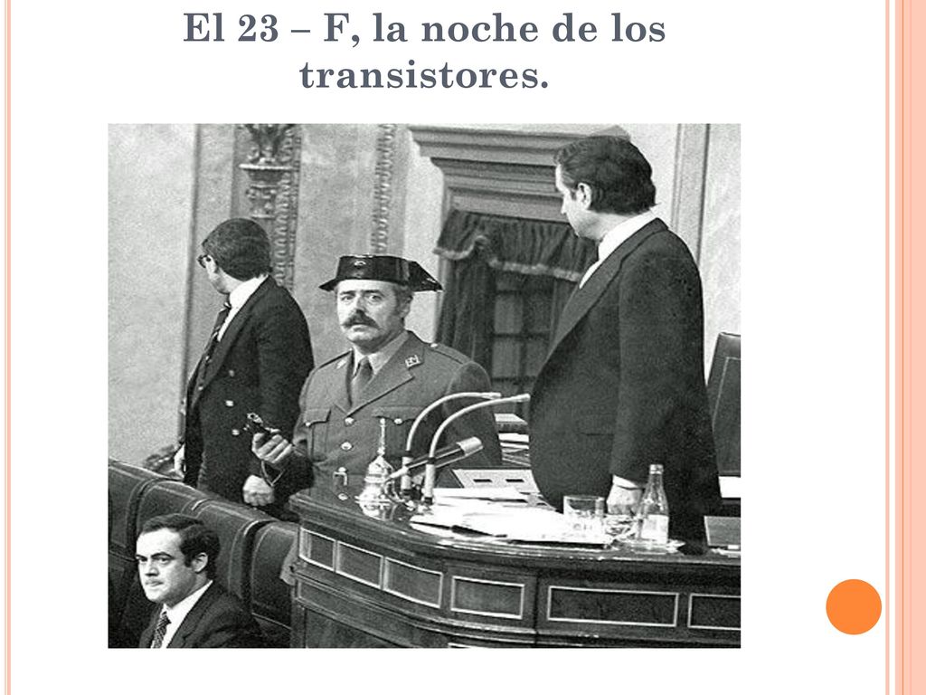 El 23 – F, la noche de los transistores.