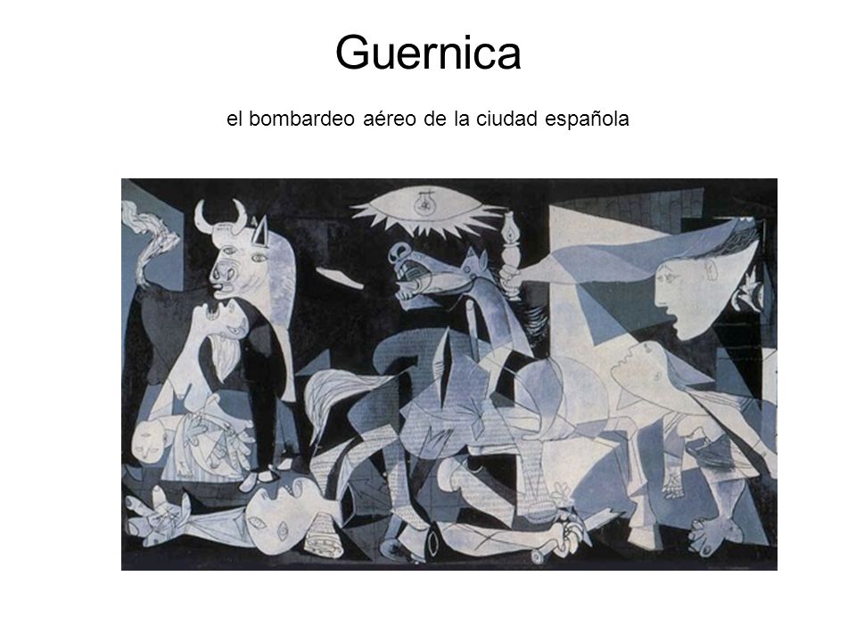 Guernica el bombardeo aéreo de la ciudad española