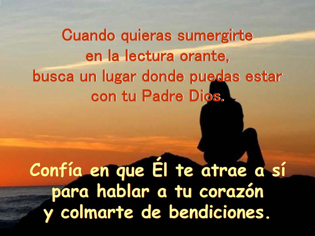 Confía en que Él te atrae a sí para hablar a tu corazón