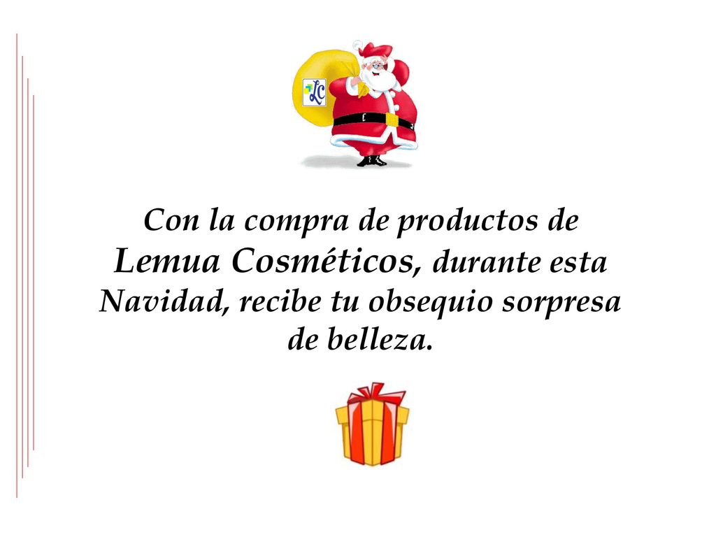 Con la compra de productos de