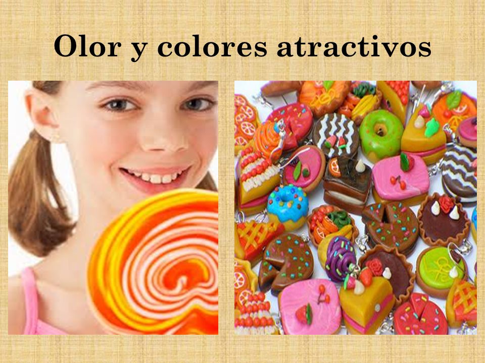 Olor y colores atractivos