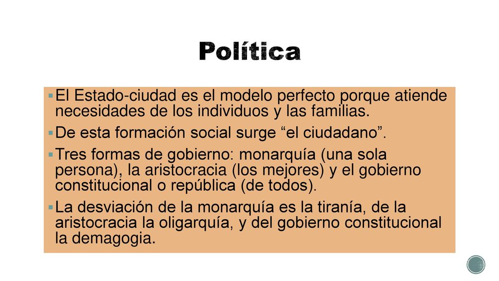 Política El Estado-ciudad es el modelo perfecto porque atiende necesidades de los individuos y las familias.