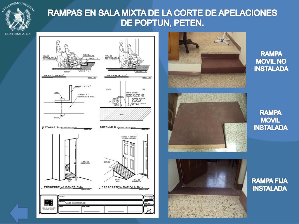 RAMPAS EN SALA MIXTA DE LA CORTE DE APELACIONES DE POPTUN, PETEN.