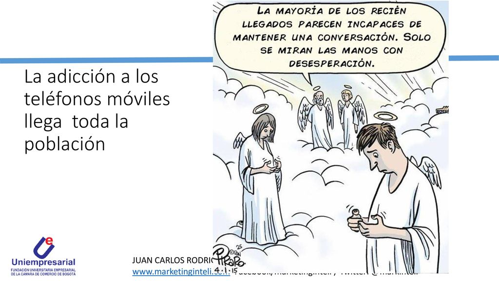 La adicción a los teléfonos móviles llega toda la población