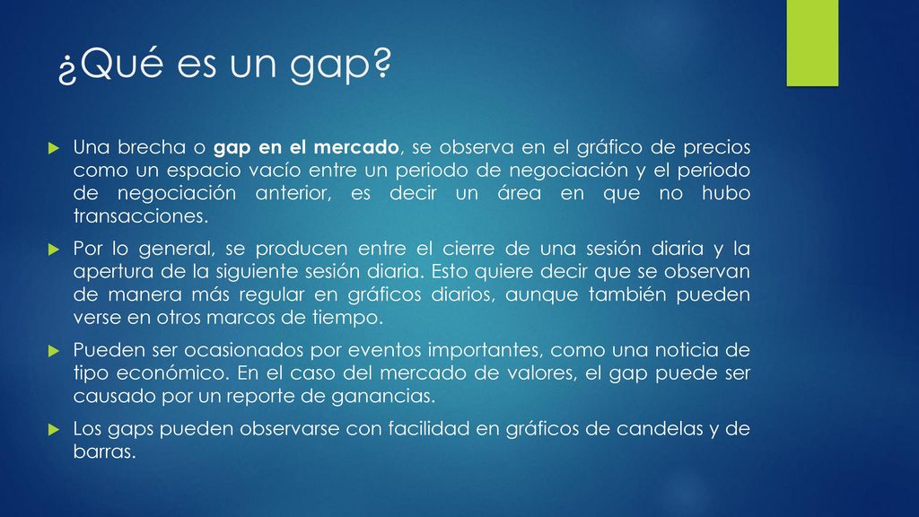 gap que significa