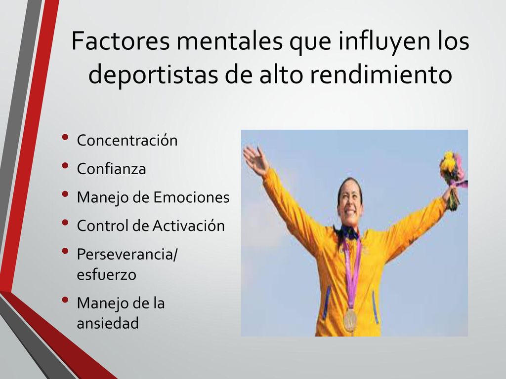 Factores mentales que influyen los deportistas de alto rendimiento