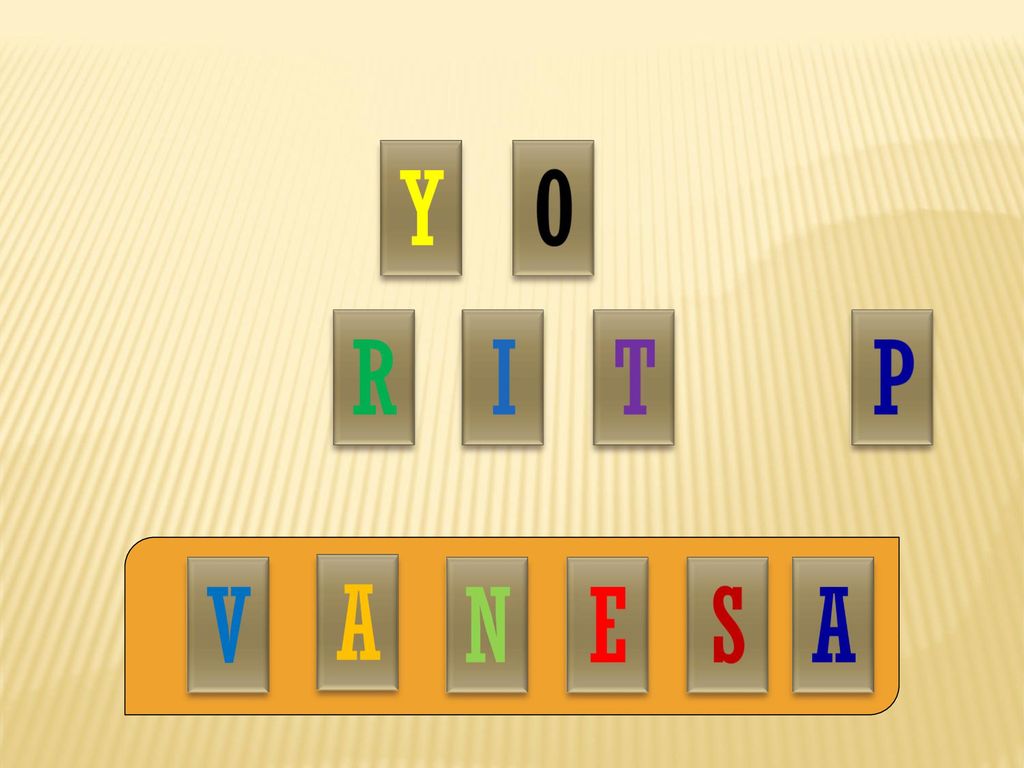 Y O R I T P V A N E S A