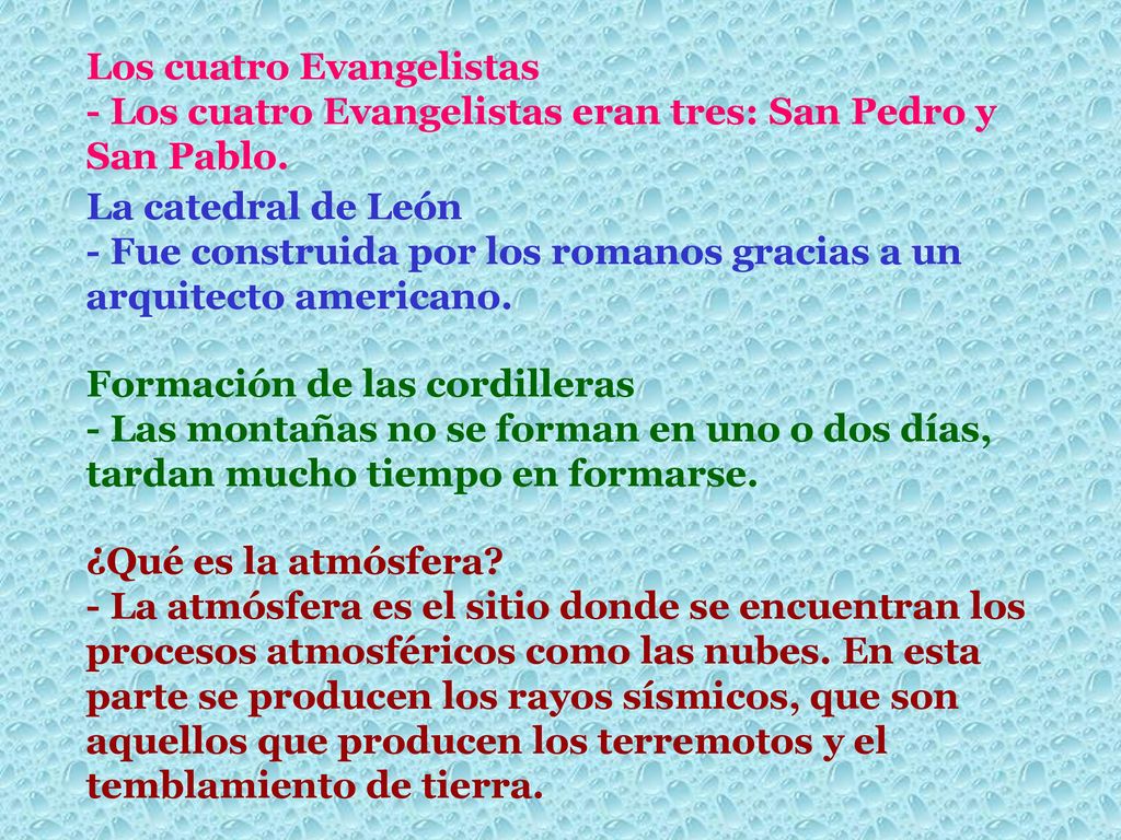 Los cuatro Evangelistas - Los cuatro Evangelistas eran tres: San Pedro y San Pablo.