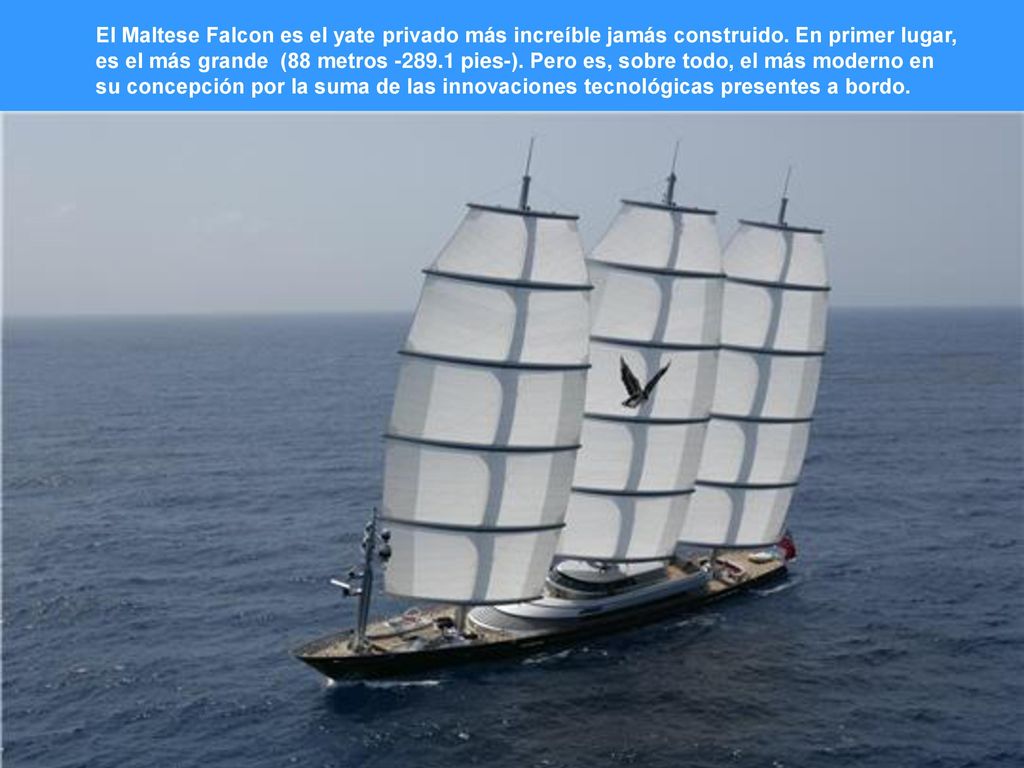 El Maltese Falcon es el yate privado más increíble jamás construido