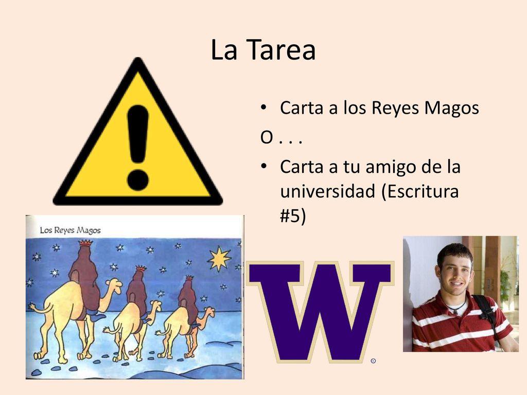 La Tarea Carta a los Reyes Magos O . . .
