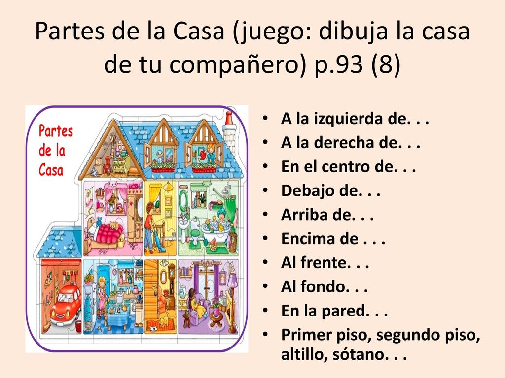 Partes de la Casa (juego: dibuja la casa de tu compañero) p.93 (8)