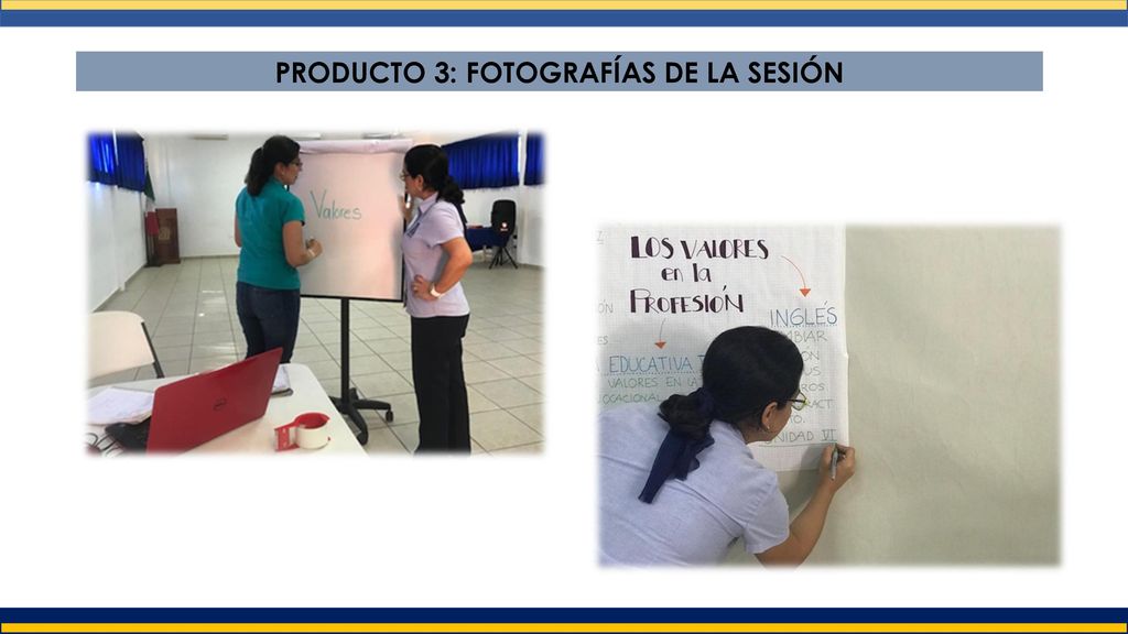 PRODUCTO 3: FOTOGRAFÍAS DE LA SESIÓN