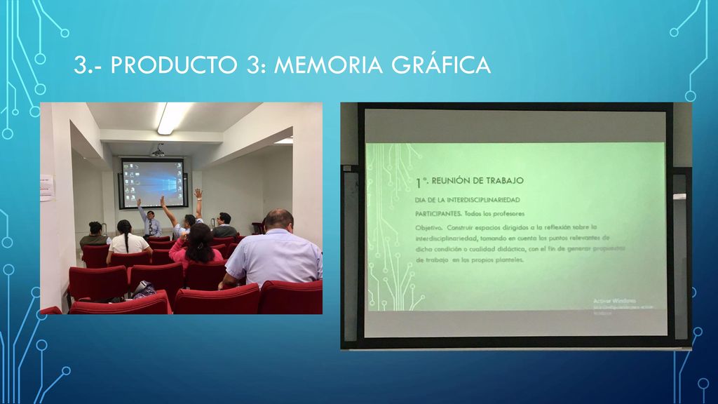 3.- Producto 3: Memoria gráfica