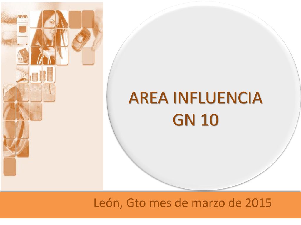 AREA INFLUENCIA GN 10 León, Gto mes de marzo de 2015