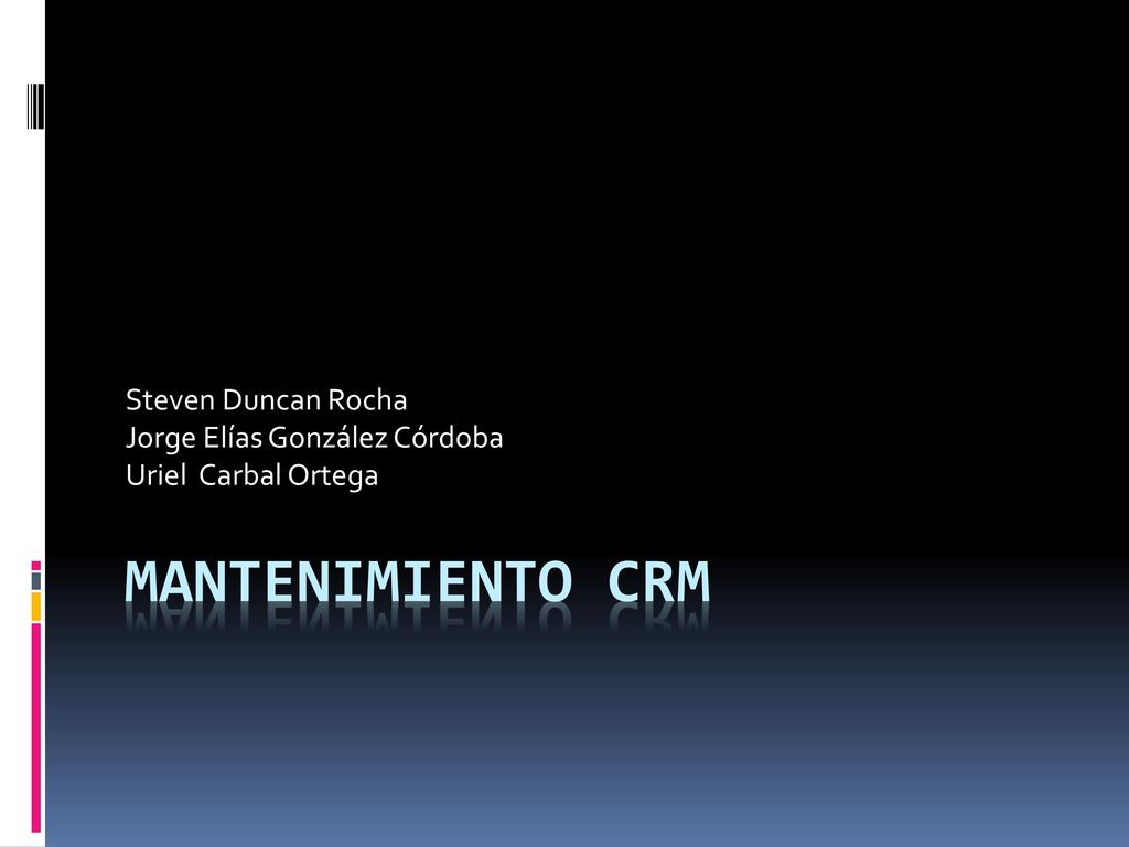 Steven Duncan Rocha Jorge Elías González Córdoba Uriel Carbal Ortega