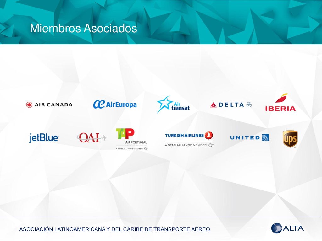 Miembros Asociados ASOCIACIÓN LATINOAMERICANA Y DEL CARIBE DE TRANSPORTE AÉREO
