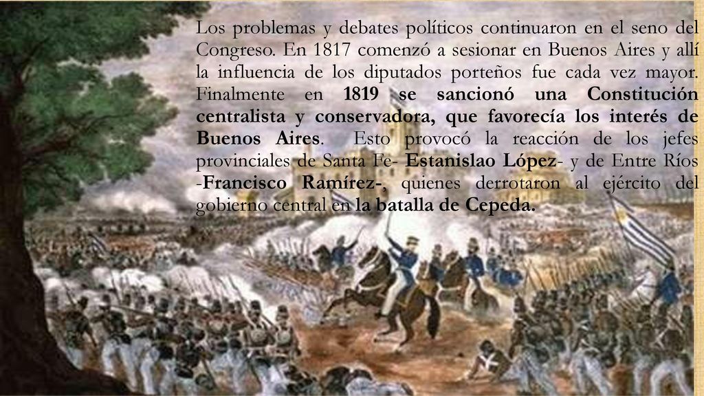 Los problemas y debates políticos continuaron en el seno del Congreso