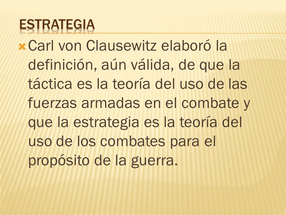 ESTRATEGIA
