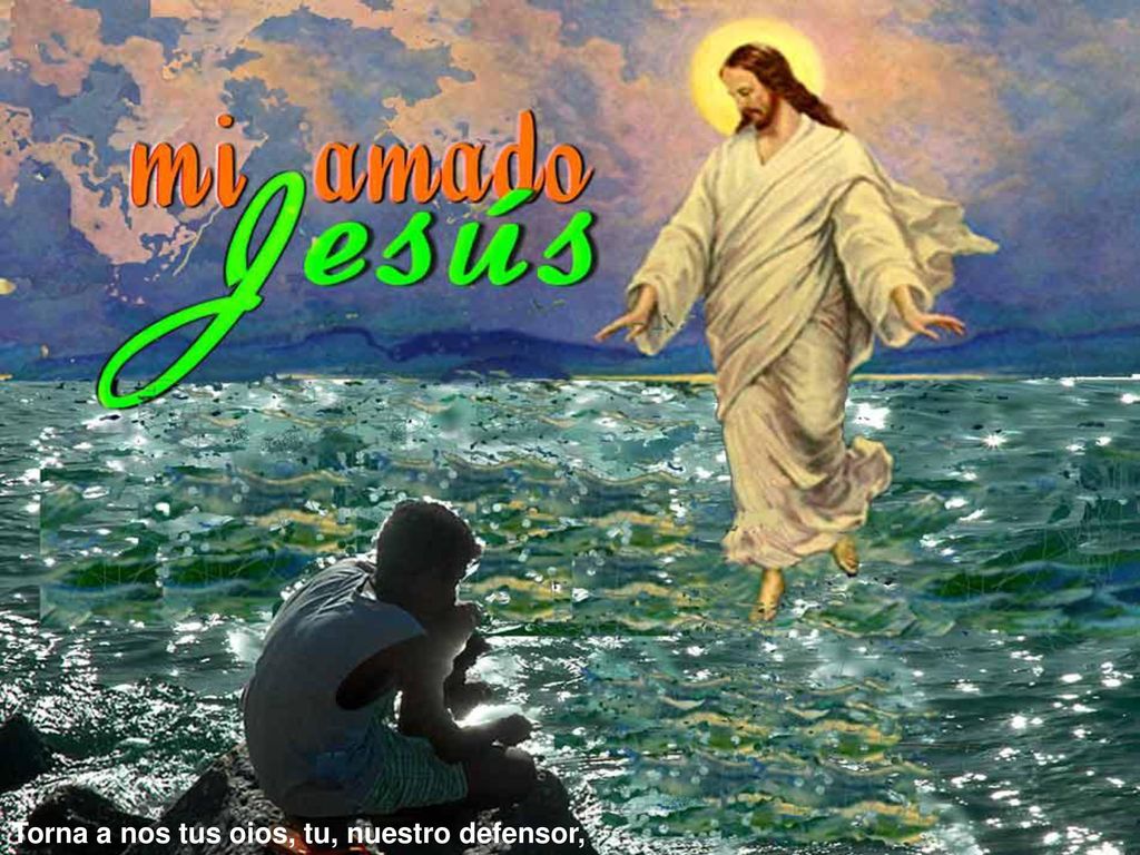 Torna a nos tus oios, tu, nuestro defensor,