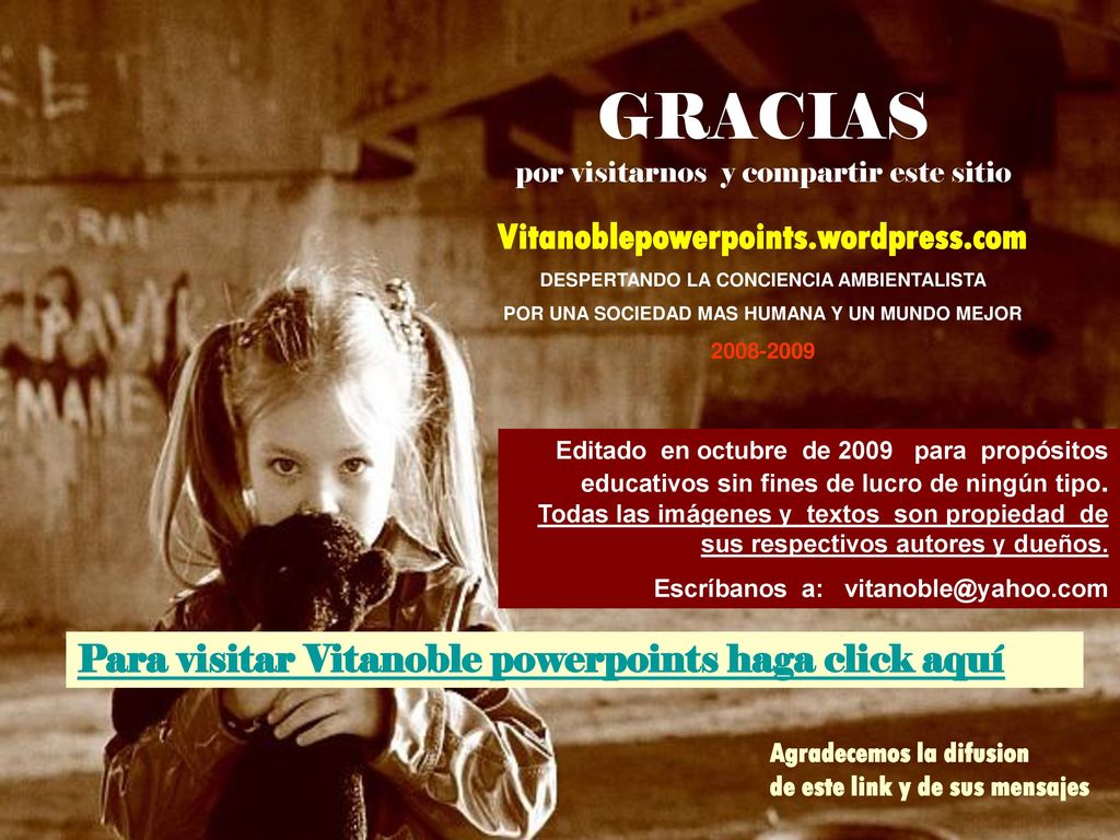 DESPERTANDO LA CONCIENCIA AMBIENTALISTA