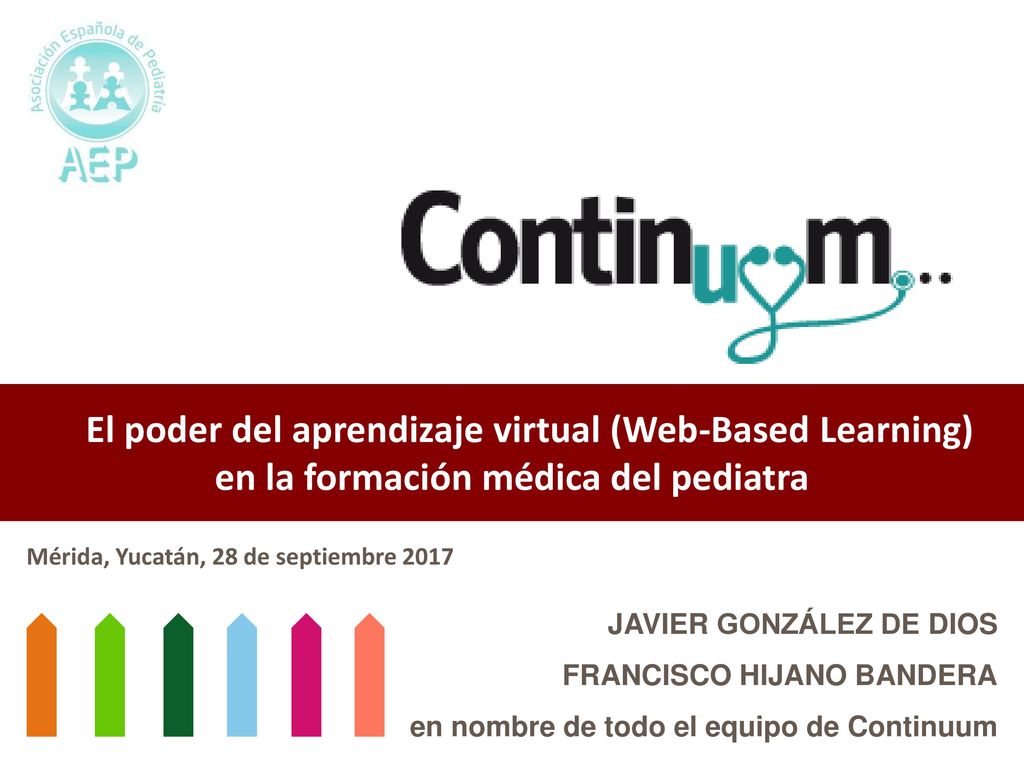 El poder del aprendizaje virtual (Web-Based Learning) en la formación médica del pediatra