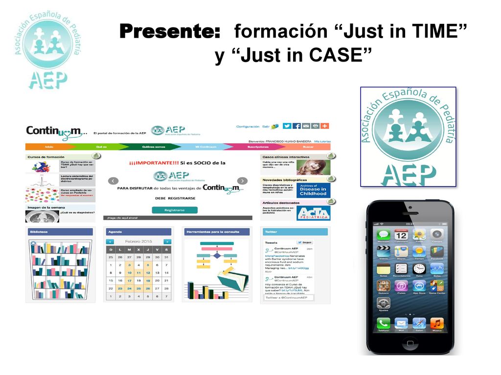 Presente: formación Just in TIME y Just in CASE