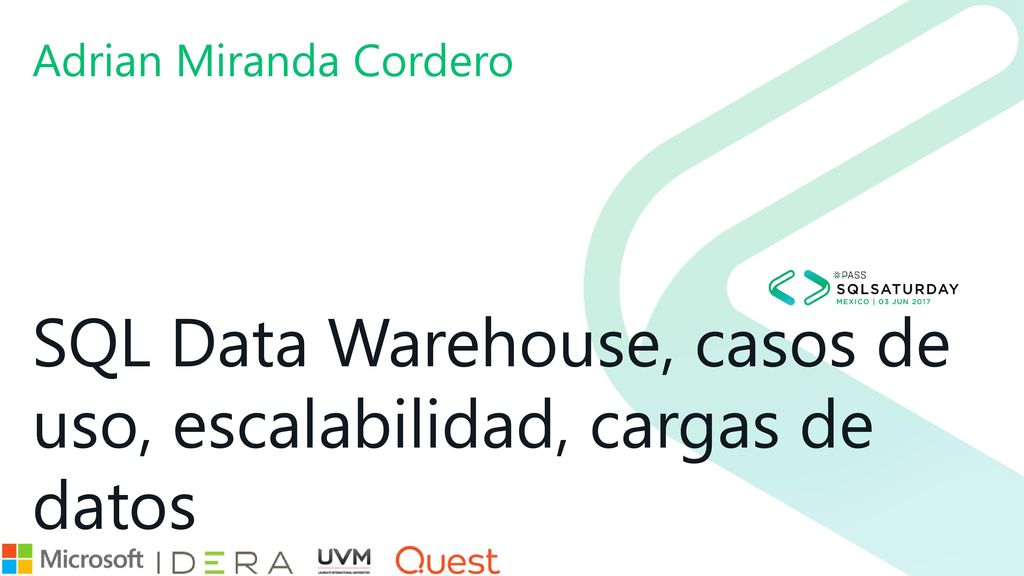 SQL Data Warehouse, casos de uso, escalabilidad, cargas de datos