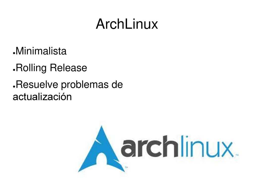 ArchLinux Minimalista Rolling Release