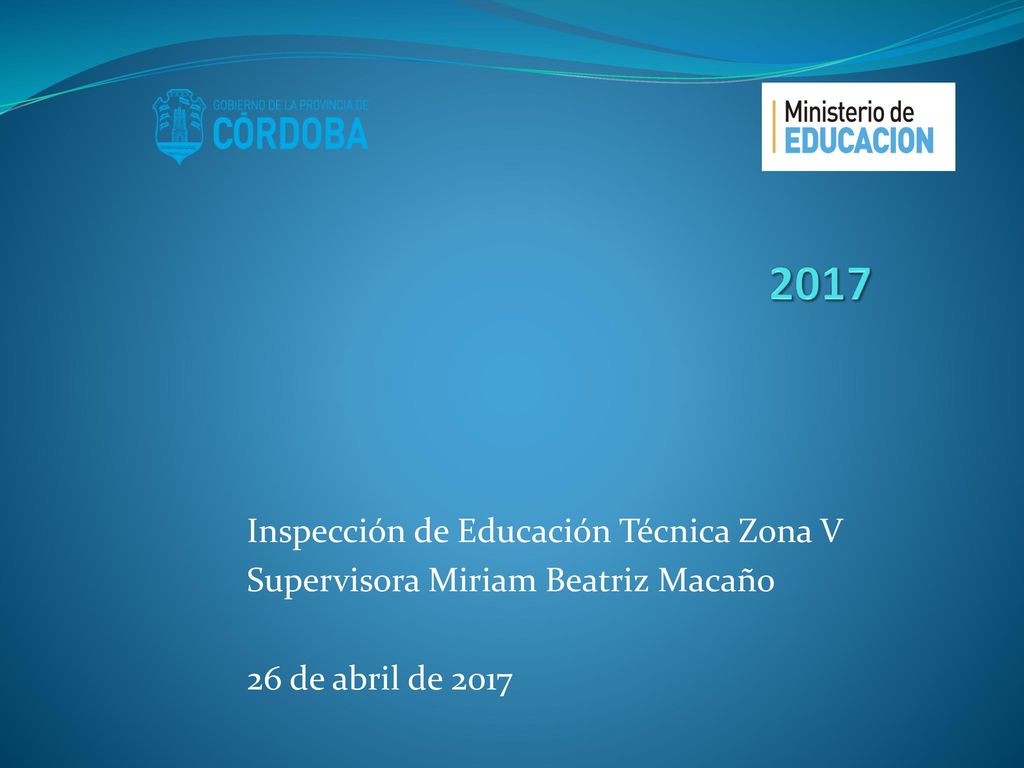 2017 Inspección de Educación Técnica Zona V