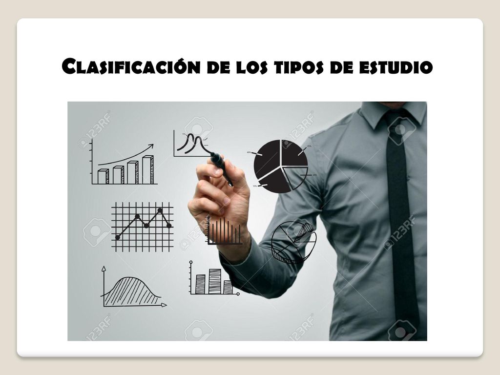 Clasificación de los tipos de estudio