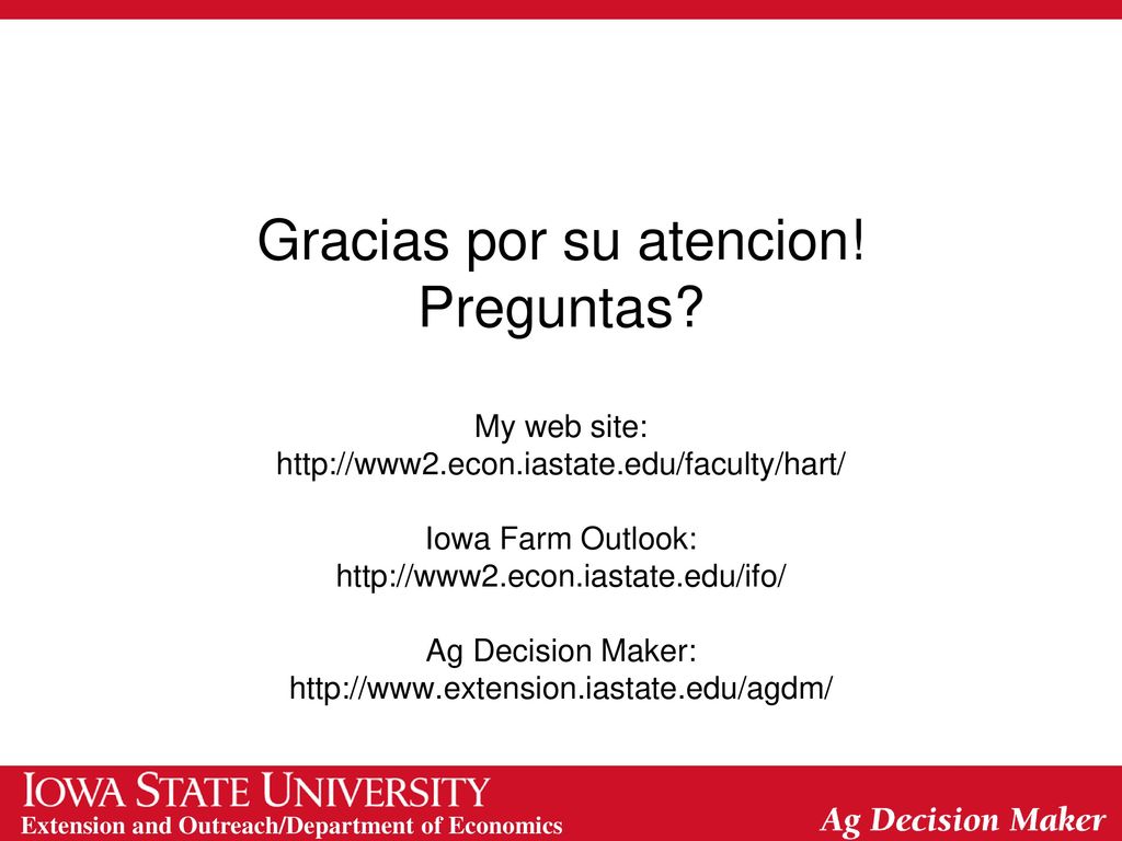 Gracias por su atencion. Preguntas. My web site:   econ