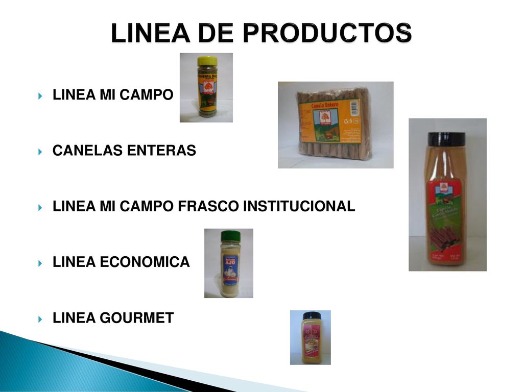 LINEA DE PRODUCTOS LINEA MI CAMPO CANELAS ENTERAS
